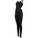 Macacão Feminino adidas Longo Yoga PRETO/CINZA