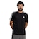 Camiseta Masculina adidas Manga Curta Essentials 3 Listras PRETO/BRANCO