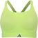 Top Fitness com Bojo adidas Alta Sustentação Luxe Adulto VERDE