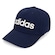 Boné adidas Aba Curva Strapback Daily - Adulto AZUL ESC/BRANCO