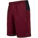 Bermuda Masculina adidas Colorblock VINHO/PRETO