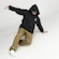 Blusa de Moletom Huf com Capuz Canguru Dirty Pool TT PRETO