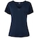 Camiseta Feminina Oxer Decote V AZUL