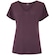 Camiseta Feminina Oxer Decote V ROXO ESCURO