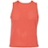 Camiseta Regata Cropped Feminina Oxer Telada LARANJA