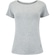 Camiseta Feminina Oxer Manga Curta Cava Tradicional Cord CINZA MESCLA