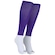Meião Cano Alto Infantil Adams ROXO/BRANCO