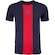 Camiseta do Barcelona Masculina Recorte AZUL ESC/VERMELHO
