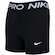 Bermuda Infantil Nike NP 3IN PRETO/BRANCO