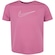 Camiseta Infantil Nike Manga Curta Dri-Fit One SS Top ROSA