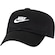 Boné Aba Curva Nike Strapback Club U Cb Fut Wsh - Adulto PRETO/PRETO