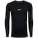 Camiseta Masculina Nike Manga Longa Dri-Fit Tight TOP LS PRETO/BRANCO