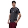 Camiseta Masculina ASICS Manga Curta Leve Mesh Anti Odor CINZA ESC/CINZA CLA