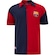 Camisa Polo do Barcelona Masculina Retrô AZUL ESC/VERMELHO