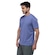 Camiseta Masculina Oxer Manga Curta Flat Respirável AZUL