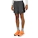 Bermuda Masculina Oxer Recorte Lateral CINZA/PRETO