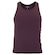 Camiseta Regata Feminina Oxer com Bojo Canelada Sem Costura ROXO ESCURO
