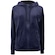 Jaqueta Feminina Oxer com Capuz Plush Cap Bex AZUL ESCURO