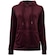 Jaqueta Feminina Oxer com Capuz Plush Cap Bex ROXO ESCURO