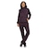 Conjunto de Agasalho Feminino Oxer Interlock Canguru ROXO ESCURO