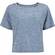 Camiseta Feminina Oxer Manga Curta Duni New com Necessaire AZUL