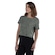 Camiseta Feminina Oxer Manga Curta Duni New com Necessaire VERDE ESCURO