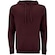 Blusa de Moletom Masculino Oxer com Capuz Canguru VINHO