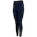 Calça Legging Feminina ASICS Recorte e Textura Alta Compressão AZUL ESCURO