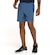 Bermuda Masculina ASICS 7 Mescla Plano AZUL/AZUL ESC