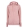 Jaqueta de Moletom Feminina ASICS com Capuz Canguru Fleece ROSA CLA/ROSA