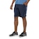 Bermuda Masculina ASICS Malha Recorte Lateral AZUL ESCURO