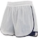 Short Feminino ASICS Takay Cós Respirável BRANCO/AZUL ESC