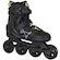 Patins Oxer Byte Adulto PRETO/VERDE CLA