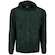 Jaqueta Corta-Vento Masculina Oxer com Capuz Tecido Plano Heat Embossed VERDE ESCURO