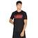 Camiseta do Flamengo Masculina Braziline Graduate PRETO/VERMELHO