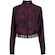 Jaqueta Feminina Vestem Diana PRETO/ROXO