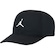 Boné Jordan Aba Reta Nike Snapback Dri-Fit Club Cap US CB - Adulto PRETO/PRETO
