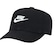 Boné Aba Curva Nike Strapback Club Cap Cb Fut WSh - Infantil PRETO/BRANCO