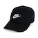 Boné Aba Curva Nike Strapback Club Cap Cb Fut WSh - Infantil PRETO/BRANCO