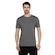 Camiseta Masculina Puma Manga Curta Essentials Small Cat Logo CINZA