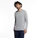 Camiseta Masculina Oxer Manga Long Flat Mescla CINZA CLARO