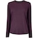 Camiseta Feminina Oxer Manga Longa Crepe Anti-Odor VINHO