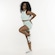 TOP ATHLEISURE CANELADO JADE JADE VERDE CLARO