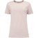 Camiseta Feminina ASICS Manga Curta Malha Cava Tradicional ROSA CLARO