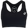 Top Fitness com Bojo Removível ASICS Basic Logo Média Sustentação Adulto PRETO