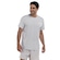 Camiseta Masculina ASICS Manga Curta Jacquard Antiodor Cava Tradicional CINZA CLARO
