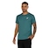 Camiseta Masculina ASICS Manga Curta Racket Recortada PETROLEO