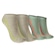 Kit 2 Pares de Meias Cano Baixo Linhas Tamanho 34-38 Oxer Adulto BRANCO/CINZA