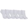 Kit 3 Pares de Meias Atoalhadas Cano Baixo Tamanho 34-38 Casual Oxer Adulto BRANCO