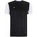 Camiseta Masculina Adams Manga Curta Embossed Futebol Dry PRETO/BRANCO